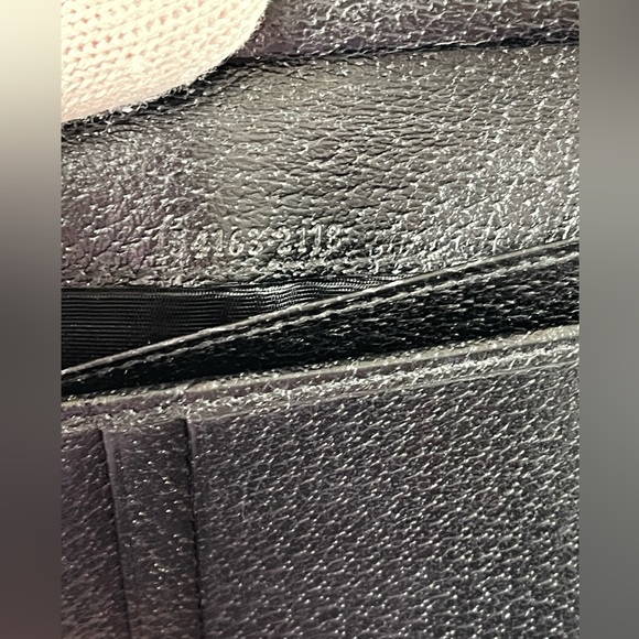 GUCCI GG compact  FRENCH canvas/leather wallet - Picture 15 of 17